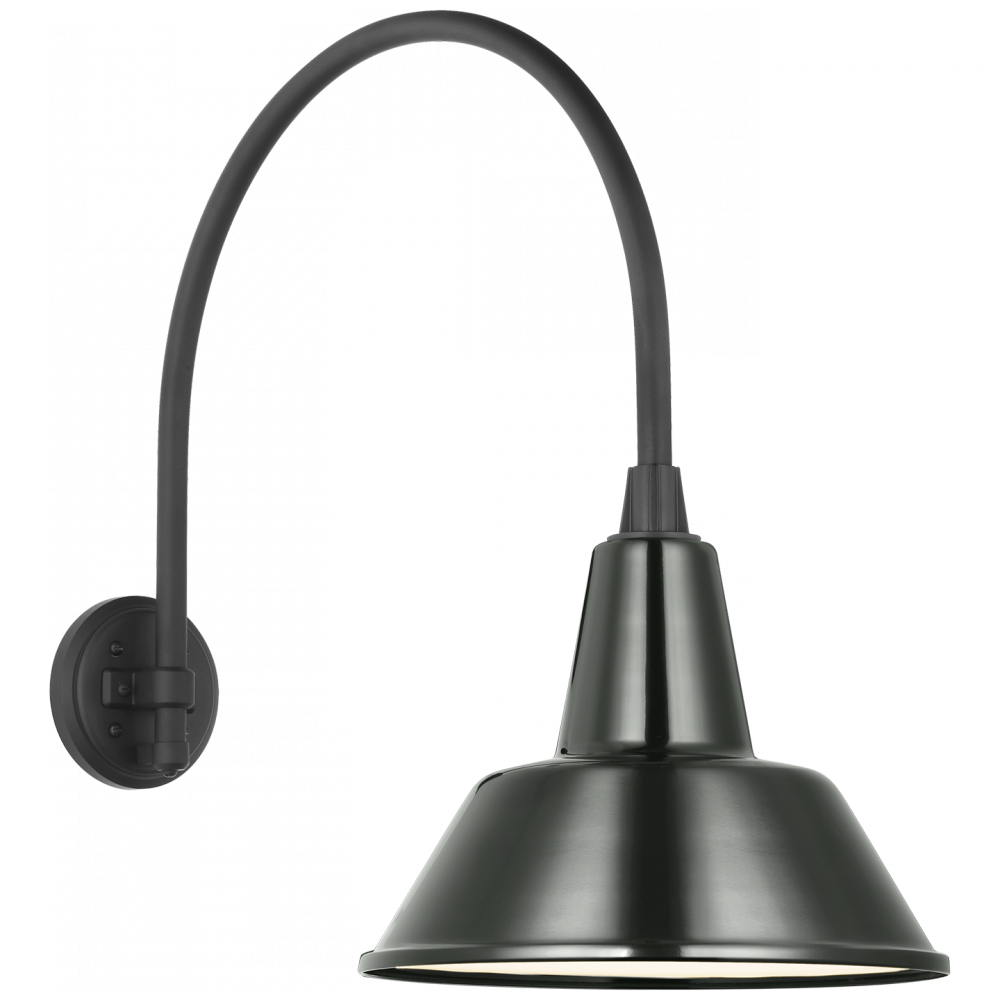 Academy 19.5" Arched Mack Barn Light