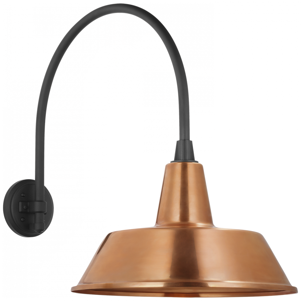 Academy 19.5" Arched Mack Barn Light