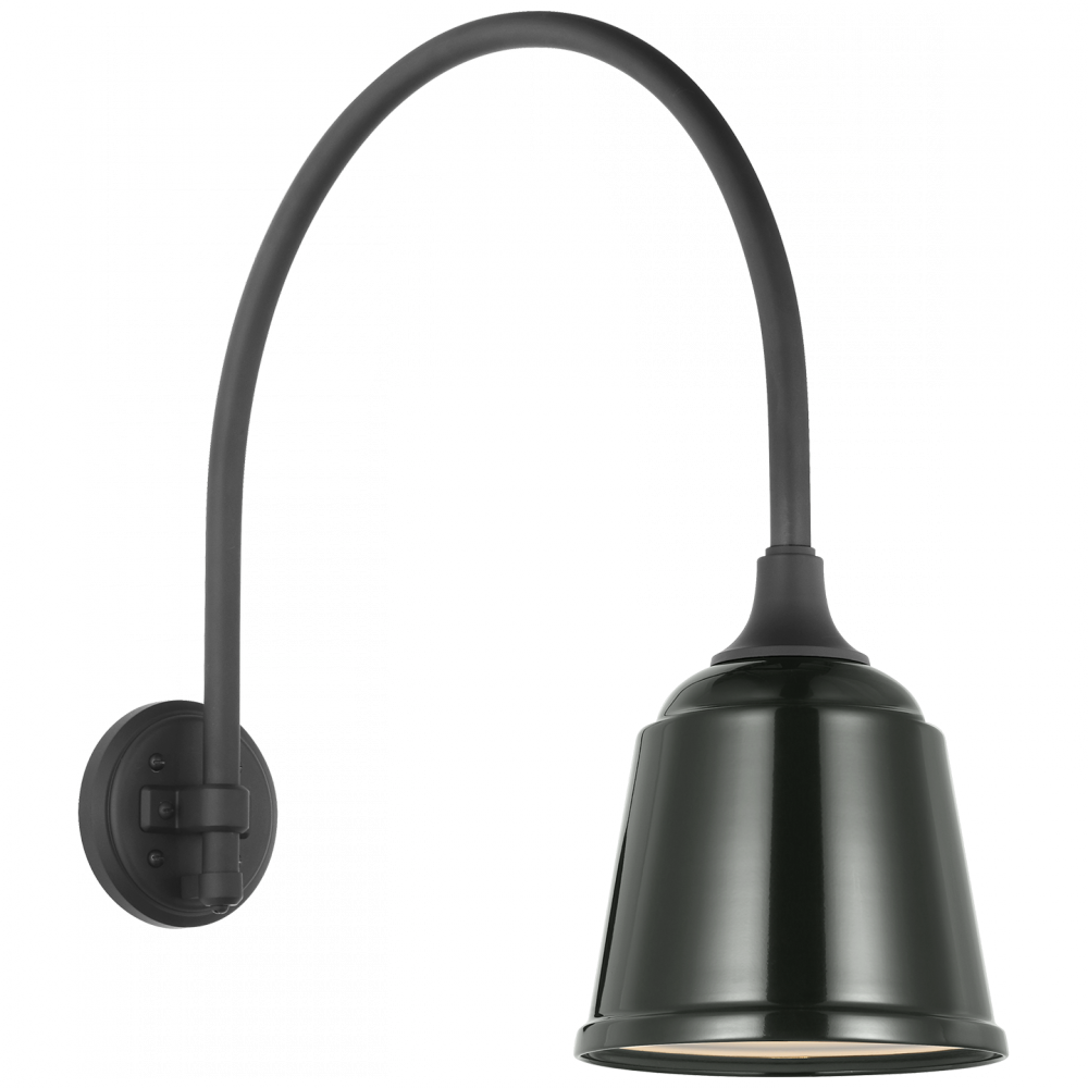 Academy 19.5" Arched Mack Barn Light