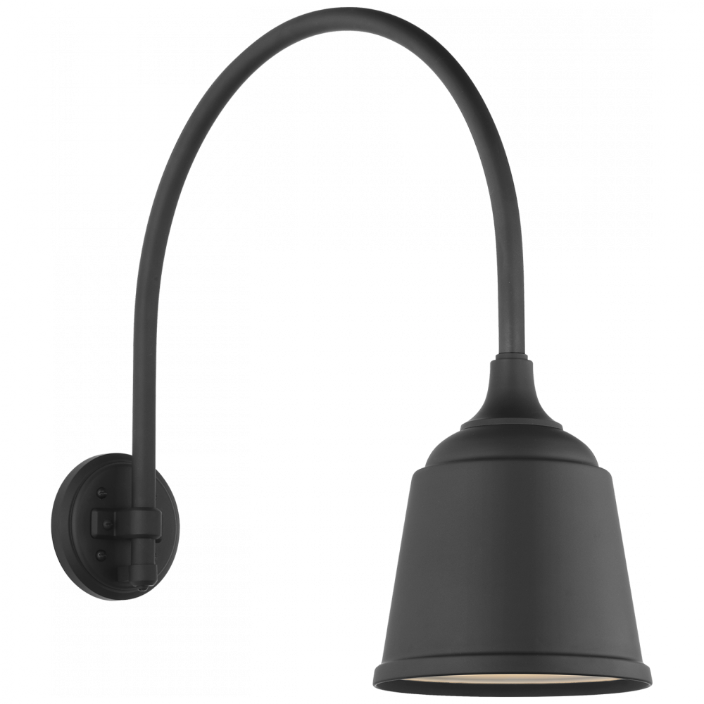 Academy 19.5" Arched Mack Barn Light