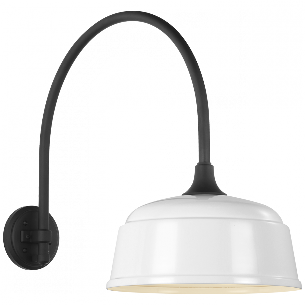 Academy 19.5" Arched Mack Barn Light