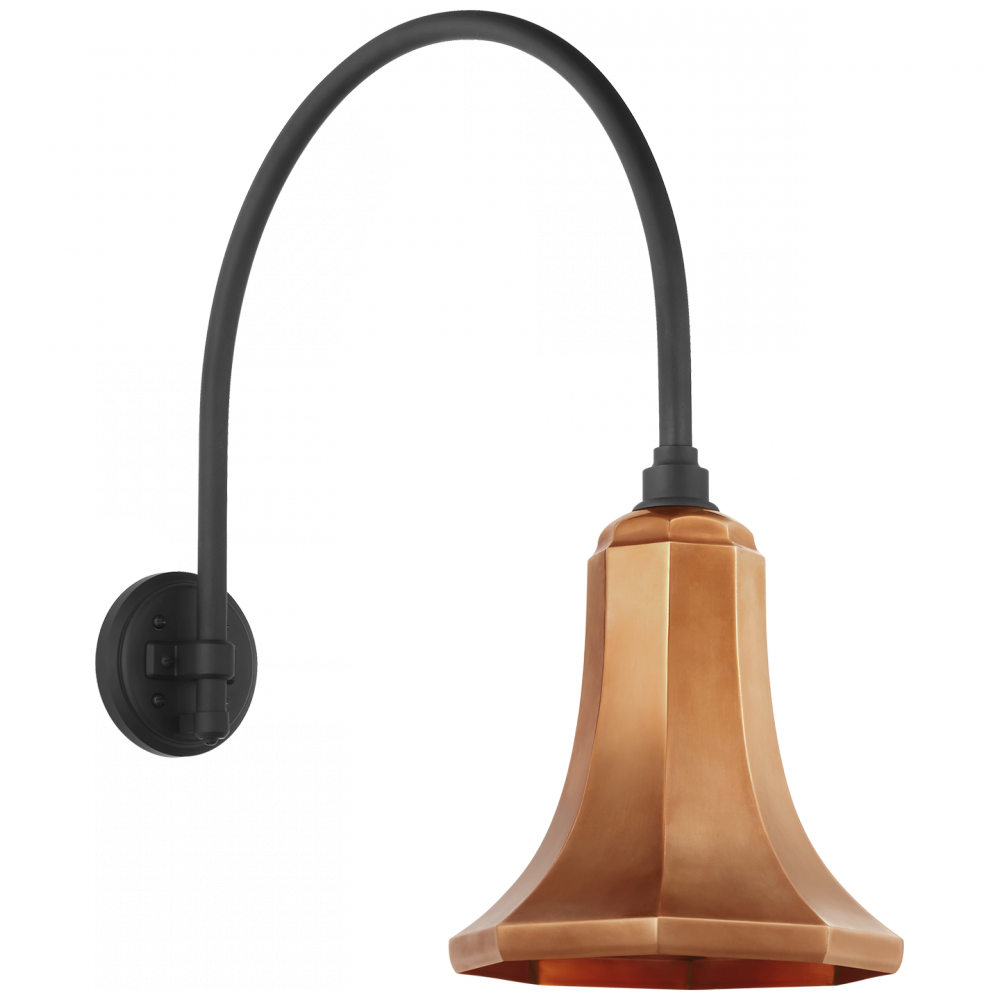 Academy 19.5" Arched Mack Barn Light