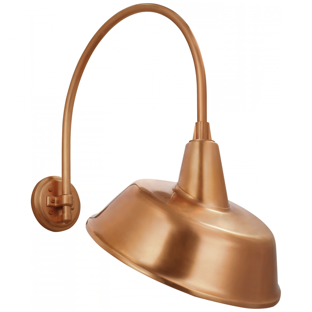 Academy 19.5" Arched Mack Barn Light