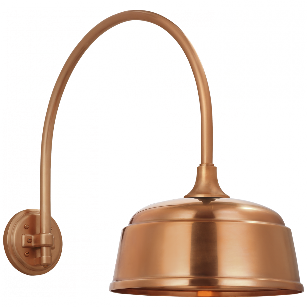 Academy 19.5" Arched Mack Barn Light