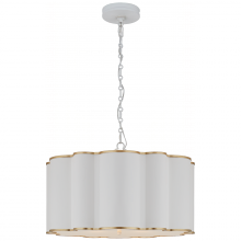 Visual Comfort & Co. Signature Collection ALL US AH 5215WHT/G-FA - Markos Large Hanging Shade