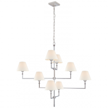 Visual Comfort & Co. Signature Collection ALL US AH 5310PN-L - Jane Large Offset Chandelier
