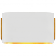 Visual Comfort & Co. Signature Collection ALL US ARN 2442HAB/PW - Nella Small Oblong Sconce