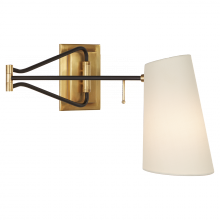 Visual Comfort & Co. Signature Collection ALL US ARN 2650HAB/BLK-L - Keil Swing Arm Wall Light