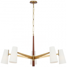 Visual Comfort & Co. Signature Collection ALL US ARN 5345HAB/MHG-L - Olina 44" Chandelier