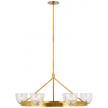 Visual Comfort & Co. Signature Collection ALL US ARN 5490HAB-CG - Carola Large Ring Chandelier