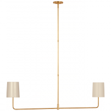 Visual Comfort & Co. Signature Collection ALL US BBL 5085G-CW - Go Lightly 54" Two Light Linear Chandelier