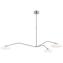 Visual Comfort & Co. Signature Collection ALL US CD 5010PN-WG - Brindille Extra Large Three Light Chandelier