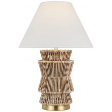 Visual Comfort & Co. Signature Collection RL CHA 8015NAB/AB-L - Antigua 30" Layered Table Lamp