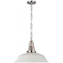 Visual Comfort & Co. Signature Collection ALL US CHC 5462PN-WHT - Layton 20" Pendant