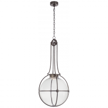 Visual Comfort & Co. Signature Collection ALL US CHC 5479BZ-CG - Gracie Large Captured Globe Pendant
