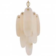 Visual Comfort & Co. Signature Collection ALL US CHD 2915AB-ALB - Cora Medium Waterfall Sconce