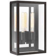 Visual Comfort & Co. Signature Collection ALL US CHO 2935AI-CG - Fresno Medium 2-Light 3/4 Wall Lantern