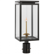 Visual Comfort & Co. Signature Collection ALL US CHO 7550BLK-CG - Fresno Medium Gas Post