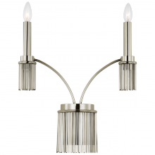 Visual Comfort & Co. Signature Collection ALL US FW 2201PN - Sutton Double Sconce