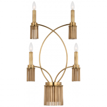 Visual Comfort & Co. Signature Collection ALL US FW 2203AB - Sutton 4-Light Sconce