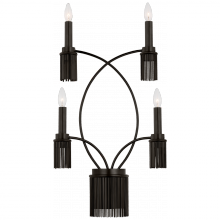 Visual Comfort & Co. Signature Collection ALL US FW 2203BZ - Sutton 4-Light Sconce