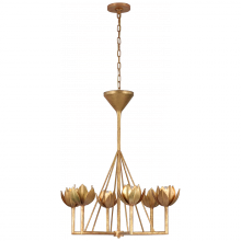 Visual Comfort & Co. Signature Collection ALL US JN 5003AGL - Alberto Small Single Tier Chandelier