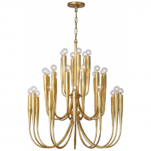 Visual Comfort & Co. Signature Collection ALL US JN 5073AGL - Acadia 30" Medium Chandelier