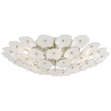 Visual Comfort & Co. Signature Collection ALL US KS 4066PN-CRE - Leighton Large Flush Mount