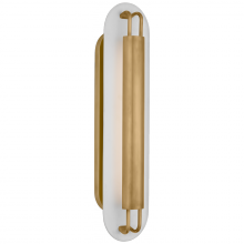 Visual Comfort & Co. Signature Collection ALL US KW 2506AB/WHT - Teline 24" Oval Sconce