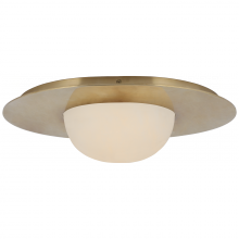 Visual Comfort & Co. Signature Collection ALL US KW 4007AB-ALB - Fosse 15" Flush Mount