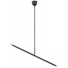 Visual Comfort & Co. Signature Collection ALL US KW 5597BZ-CG - Rousseau Large Articulating Linear Chandelier