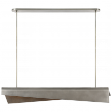 Visual Comfort & Co. Signature Collection ALL US KW 5633PWT - Piel 48" Linear Pendant