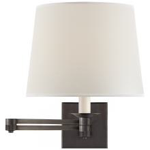 Visual Comfort & Co. Signature Collection ALL US RL 2010BZ-P - Evans Swing Arm Sconce