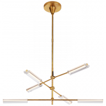 Visual Comfort & Co. Signature Collection ALL US RL 5322NB-CA - Daley Medium Six Light Chandelier