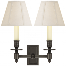 Visual Comfort & Co. Signature Collection ALL US S 2212BZ-L - French Double Library Sconce