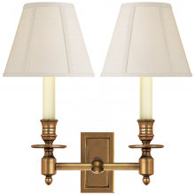 Visual Comfort & Co. Signature Collection ALL US S 2212HAB-L - French Double Library Sconce