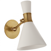 Visual Comfort & Co. Signature Collection ALL US S 2640HAB-WHT - Liam Small Articulating Sconce