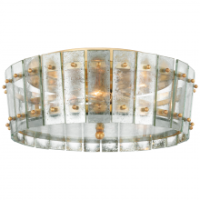 Visual Comfort & Co. Signature Collection ALL US S 4651HAB-AM - Cadence Medium Single-Tier Flush Mount