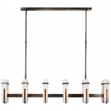 Visual Comfort & Co. Signature Collection ALL US S 5915BZ-ALB - Malik Large Linear Chandelier