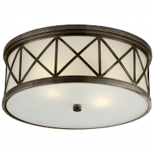 Visual Comfort & Co. Signature Collection ALL US SK 4011BZ-FG - Montpelier Large Flush Mount