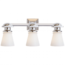 Visual Comfort & Co. Signature Collection ALL US SL 2153CH-WG - New York Subway Triple Light