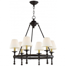 Visual Comfort & Co. Signature Collection ALL US SL 5814BZ-L - Classic Mini Ring Chandelier