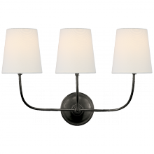 Visual Comfort & Co. Signature Collection ALL US TOB 2009BZ-L - Vendome Triple Sconce