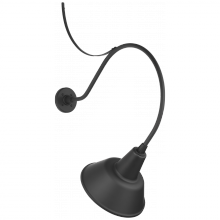 Visual Comfort & Co. Signature Collection ALL US TOB 2806MBK/S1-MBK - Academy 26.5" Anchored Larrabee Barn Light