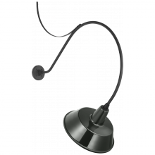 Visual Comfort & Co. Signature Collection ALL US TOB 2807MBK/S2-G - Academy 36" Anchored Larrabee Barn Light