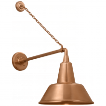 Visual Comfort & Co. Signature Collection ALL US TOB 2813SC/S1-SC - Academy 17.5" Anchored Mack Barn Light