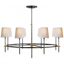 Visual Comfort & Co. Signature Collection ALL US TOB 5024BZ/HAB-NP - Bryant Large Ring Chandelier