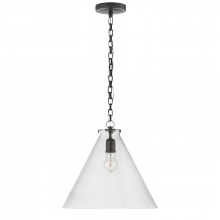 Visual Comfort & Co. Signature Collection ALL US TOB 5226BZ/G6-CG - Katie Conical Pendant
