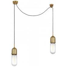 Visual Comfort & Co. Signature Collection ALL US TOB 5645HAB-CG-2 - Junio 2-Light Chandelier