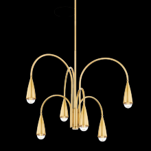 Mitzi by Hudson Valley Lighting H811806-AGB - Jenica Chandelier
